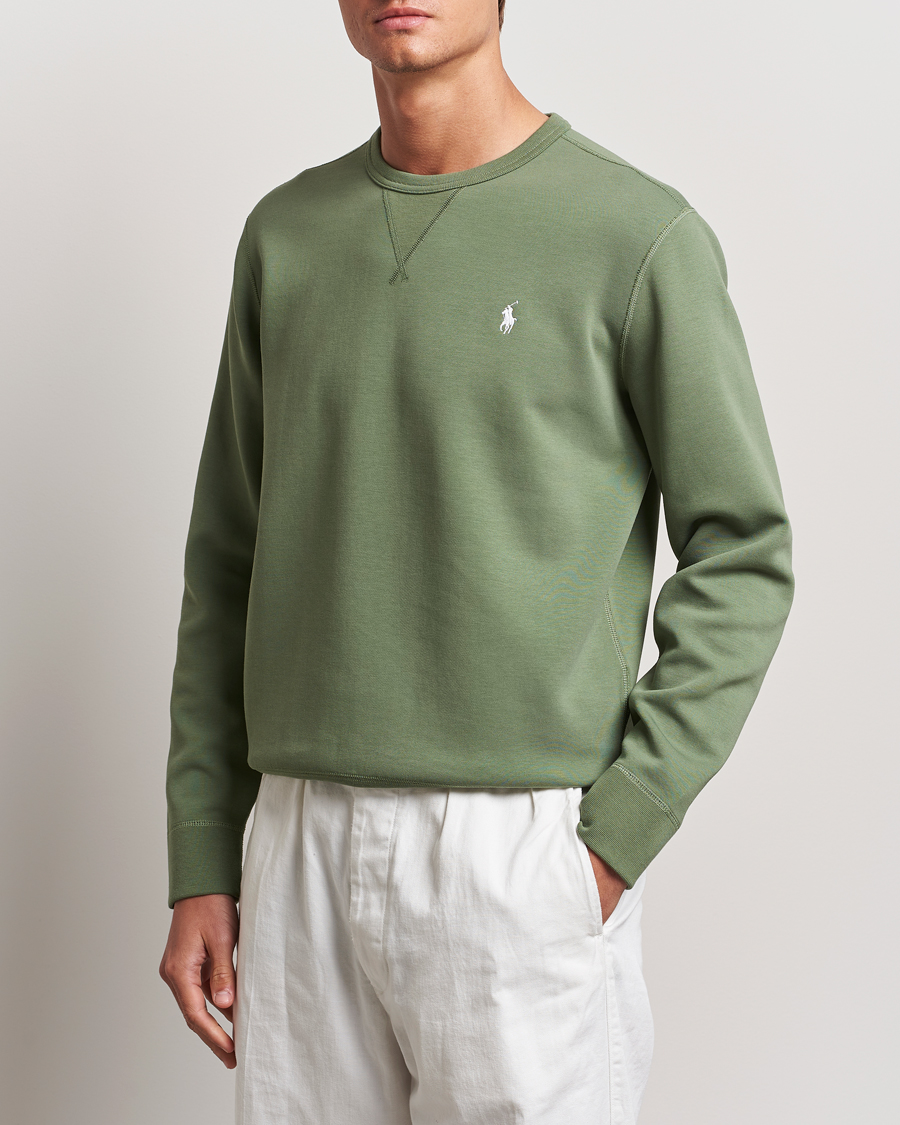 Heren | Truien | Polo Ralph Lauren | Tech Double Knit Crew Neck Sweatshirt Cargo Green