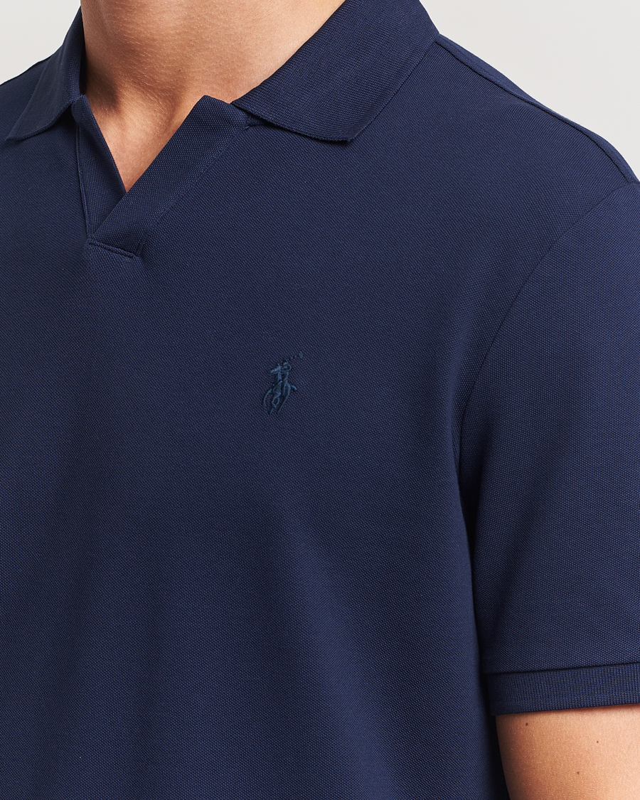 Heren | Polo's | Polo Ralph Lauren | Classic Fit Open Collar Polo Refined Navy