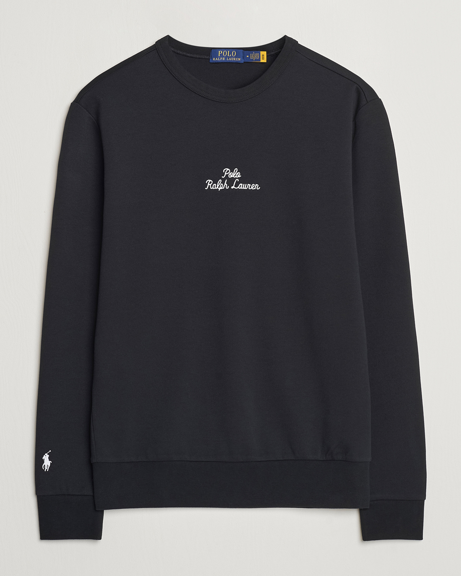 Heren | Truien | Polo Ralph Lauren | Center Logo Crew Neck Sweatshirt Black