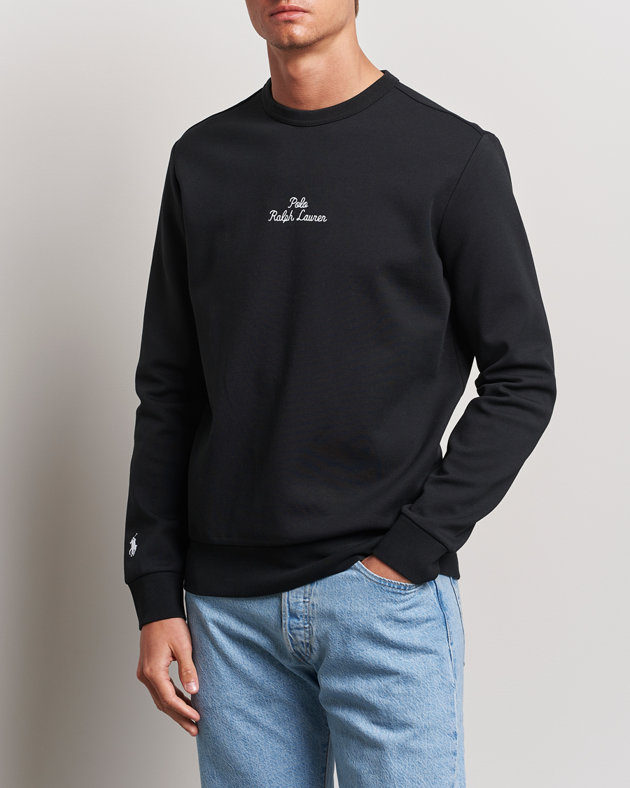 Heren | Truien | Polo Ralph Lauren | Center Logo Crew Neck Sweatshirt Black