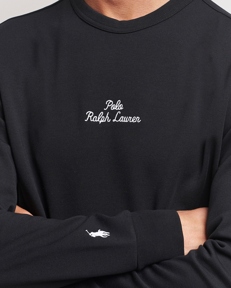 Heren | Truien | Polo Ralph Lauren | Center Logo Crew Neck Sweatshirt Black