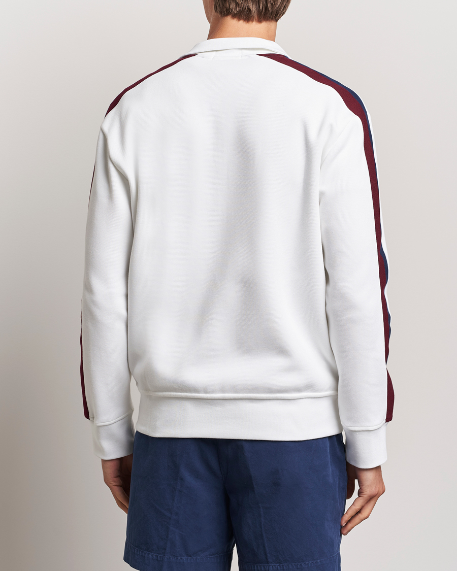 Homme | Pulls Et Tricots | Polo Ralph Lauren | Double Knit Taped Track Jacket White