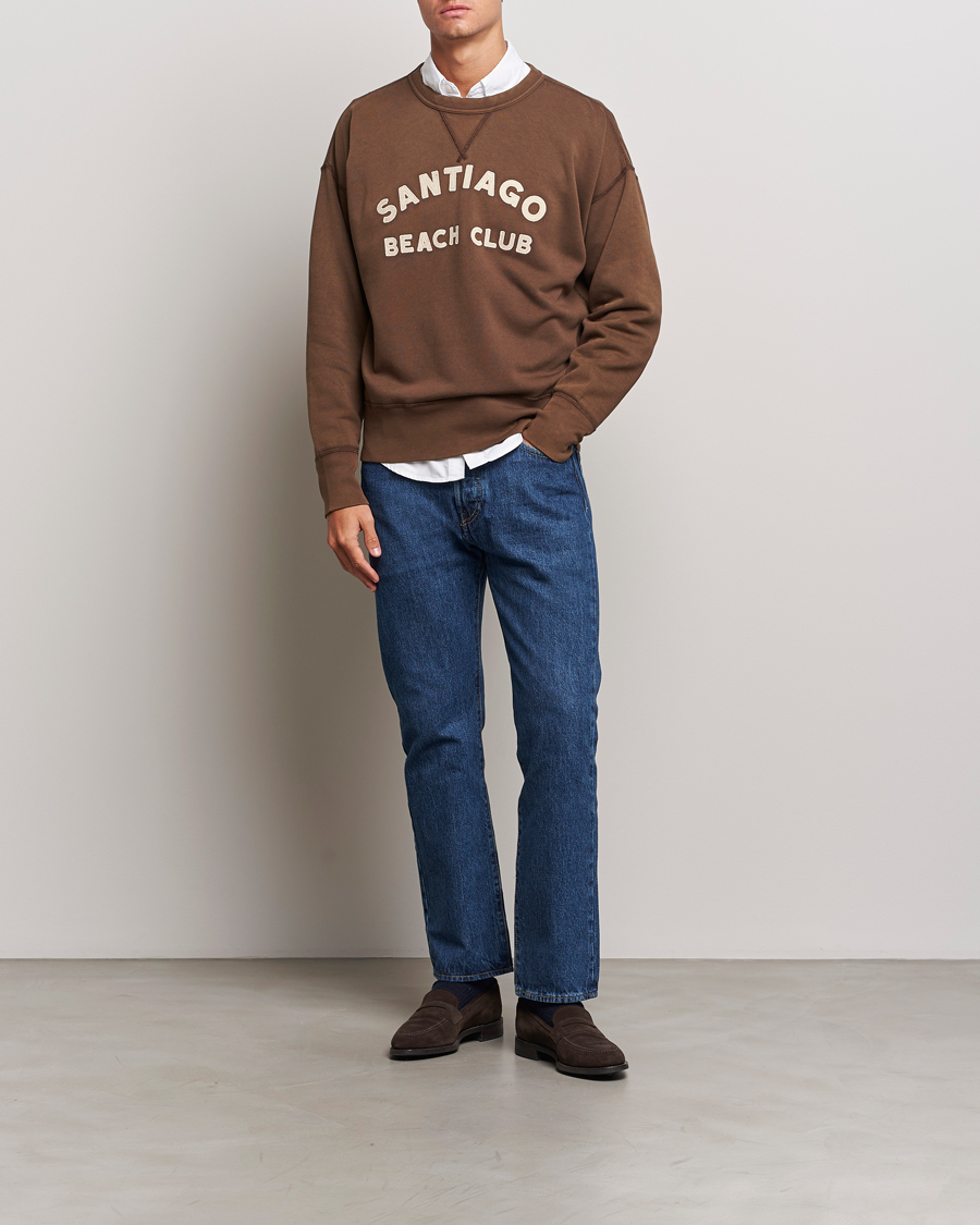 Homme | Pulls Et Tricots | Polo Ralph Lauren | Graphic Vintage Fleece Sweatshirt Court Brown