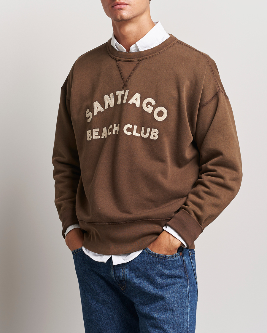 Homme | Pulls Et Tricots | Polo Ralph Lauren | Graphic Vintage Fleece Sweatshirt Court Brown