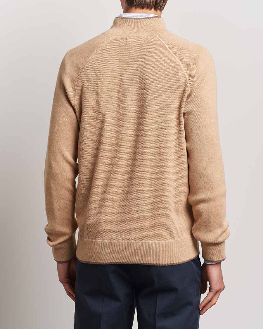 Homme | Pulls Et Tricots | Polo Ralph Lauren | Textured Full Zip Camel Melange