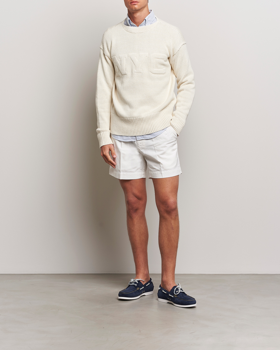 Heren | Truien | Polo Ralph Lauren | NYC Knitted Sweater Cream