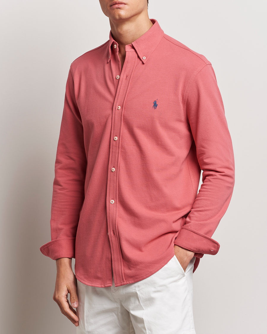 Homme | Chemises | Polo Ralph Lauren | Featherweight Mesh Shirt Adirondack Berry