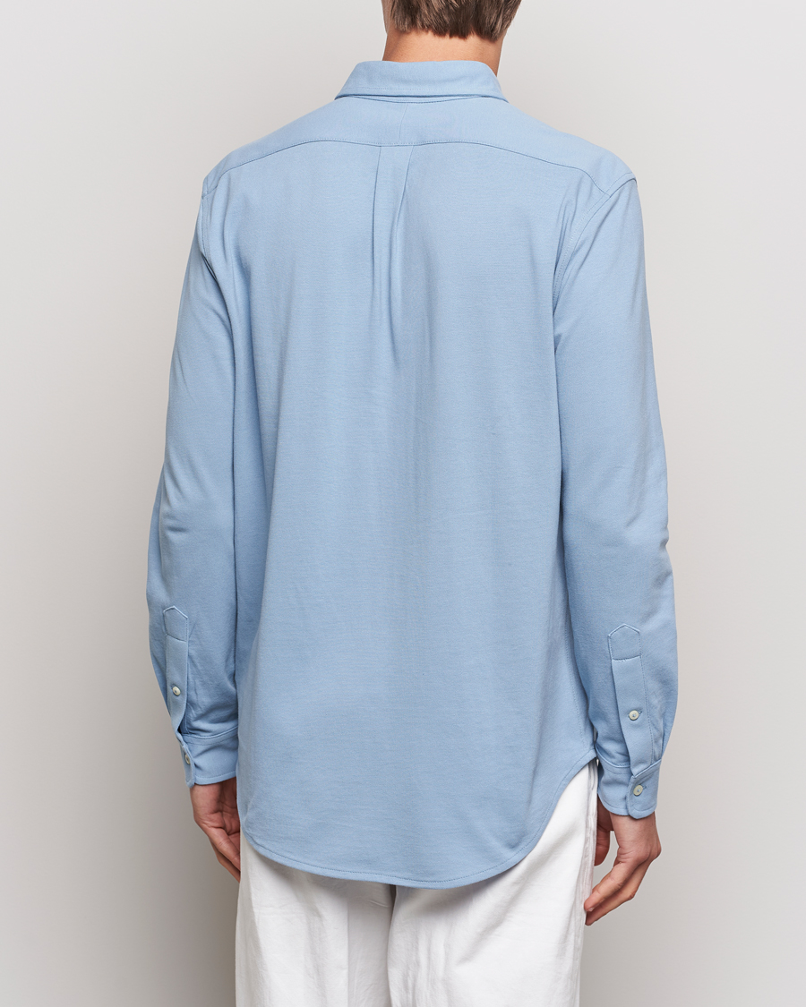 Heren | Overhemden | Polo Ralph Lauren | Featherweight Mesh Shirt Vessel Blue