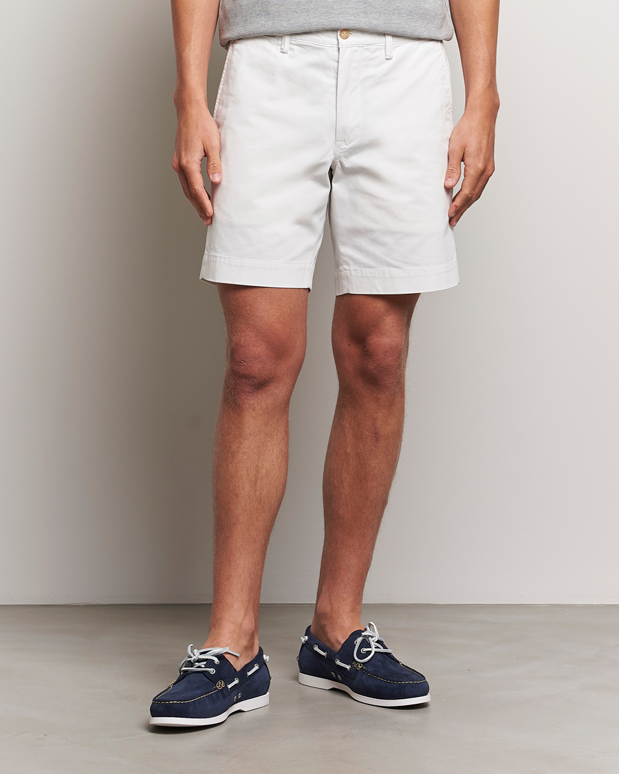 Homme | Shorts | Polo Ralph Lauren | Tailored Slim Fit Shorts Deckwash White