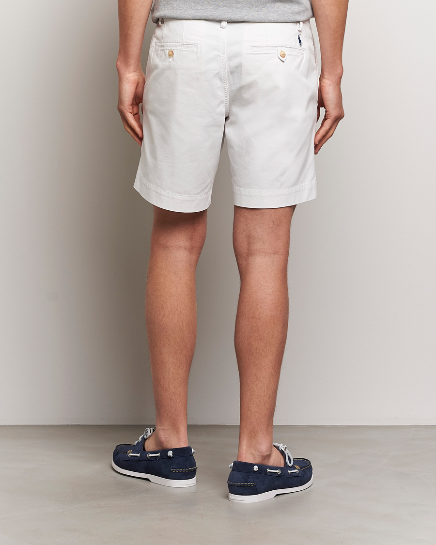 Homme | Shorts | Polo Ralph Lauren | Tailored Slim Fit Shorts Deckwash White