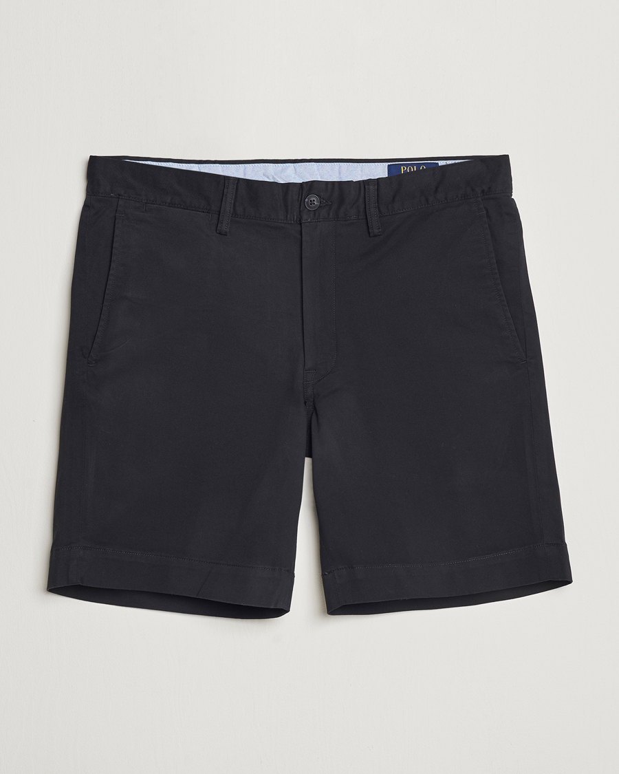 Heren | Korte broek | Polo Ralph Lauren | Tailored Slim Fit Shorts Black
