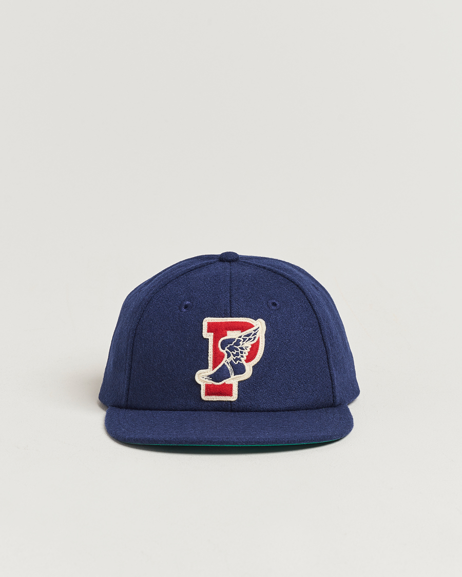 Heren | Polo Ralph Lauren Naval Wool Baseball Cap Newport Navy | Polo Ralph Lauren | Naval Wool Baseball Cap Newport Navy