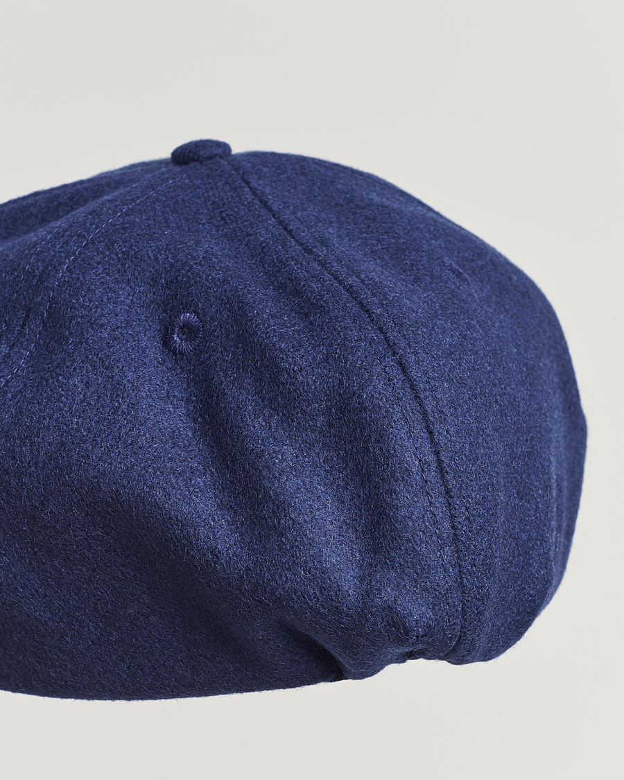 Heren | Polo Ralph Lauren Naval Wool Baseball Cap Newport Navy | Polo Ralph Lauren | Naval Wool Baseball Cap Newport Navy