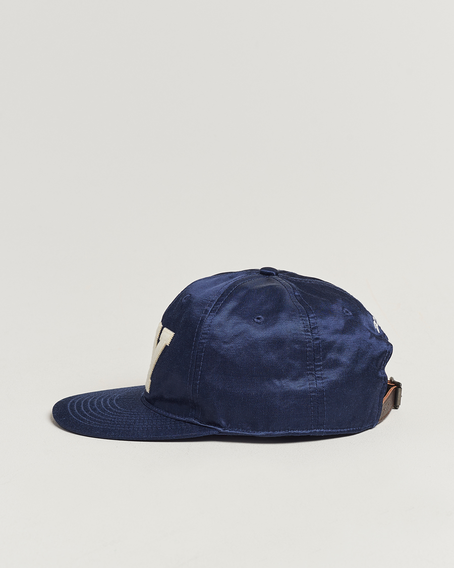 Homme | Polo Ralph Lauren NY Satin Baseball Cap Newport Navy | Polo Ralph Lauren | NY Satin Baseball Cap Newport Navy
