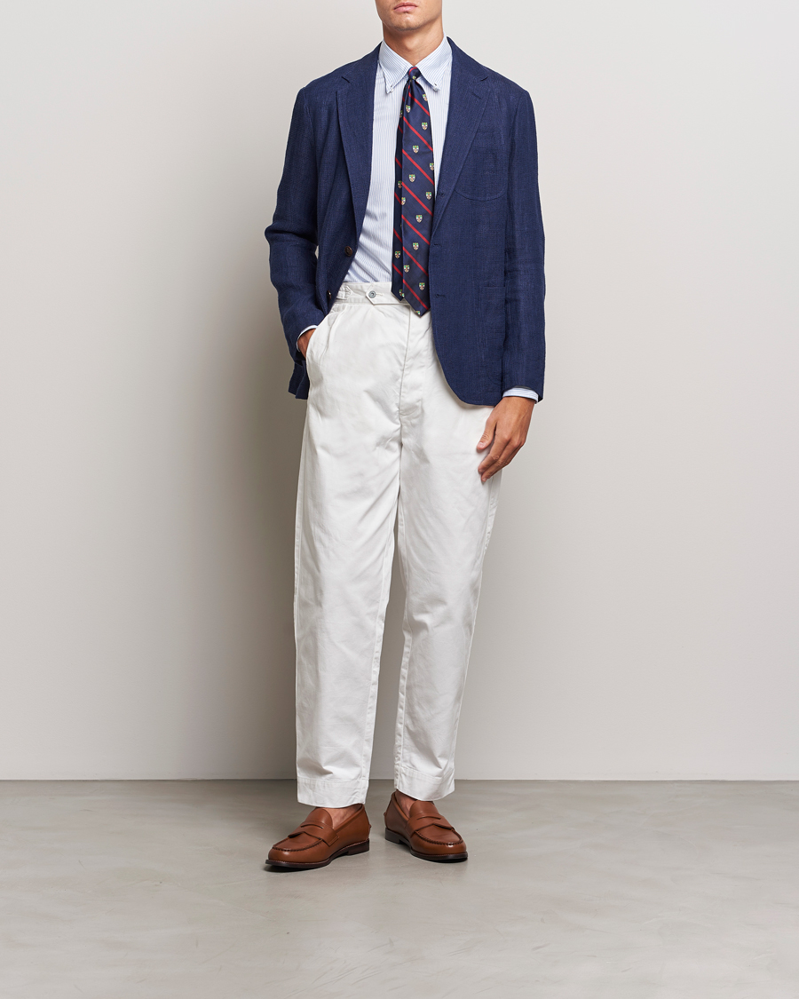 Heren | Blazers | Polo Ralph Lauren | Waffle Textured Sportcoat Navy
