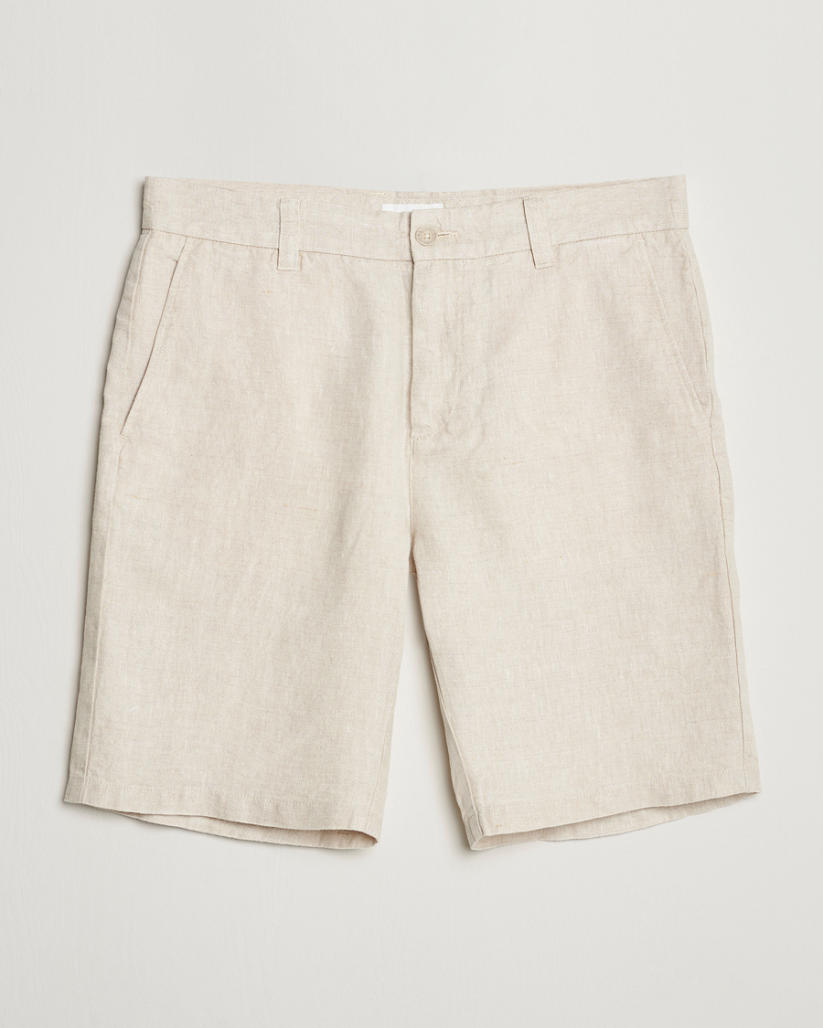 Heren | Korte broek | NN07 | Crown Linen Shorts Oat