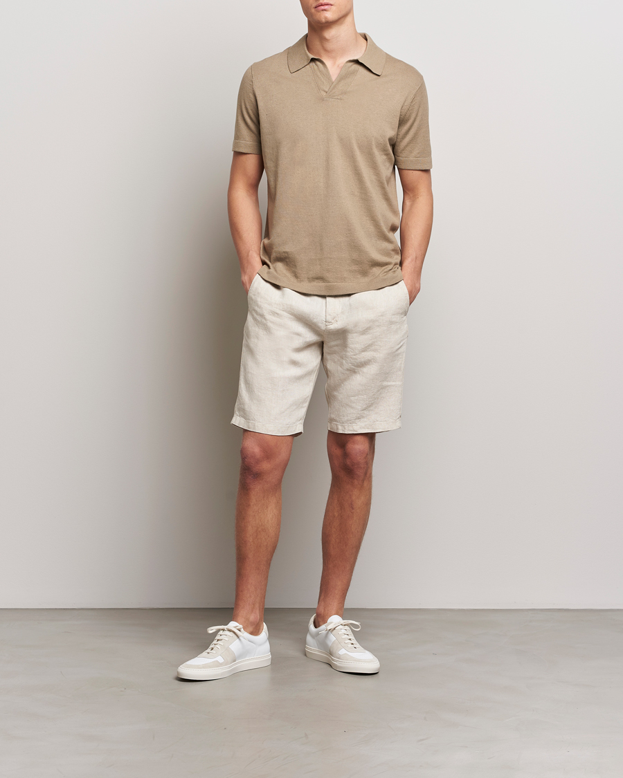 Heren | Korte broek | NN07 | Crown Linen Shorts Oat