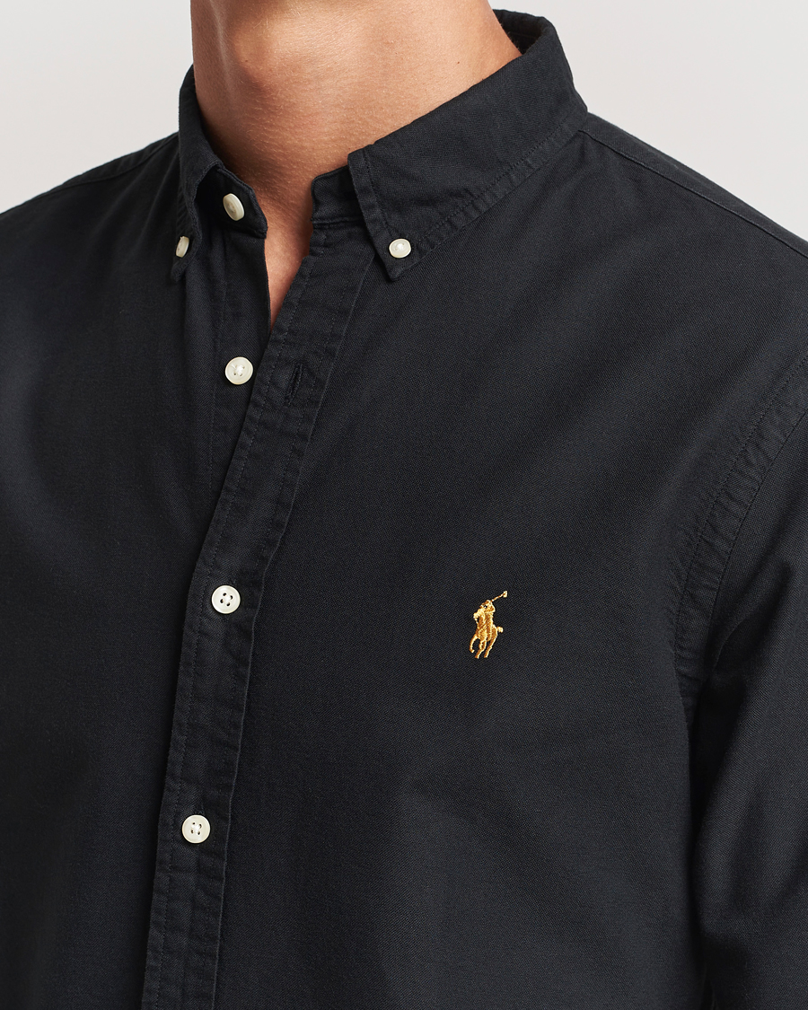Heren | Overhemden | Polo Ralph Lauren | Slim Fit Oxford Shirt Polo Black