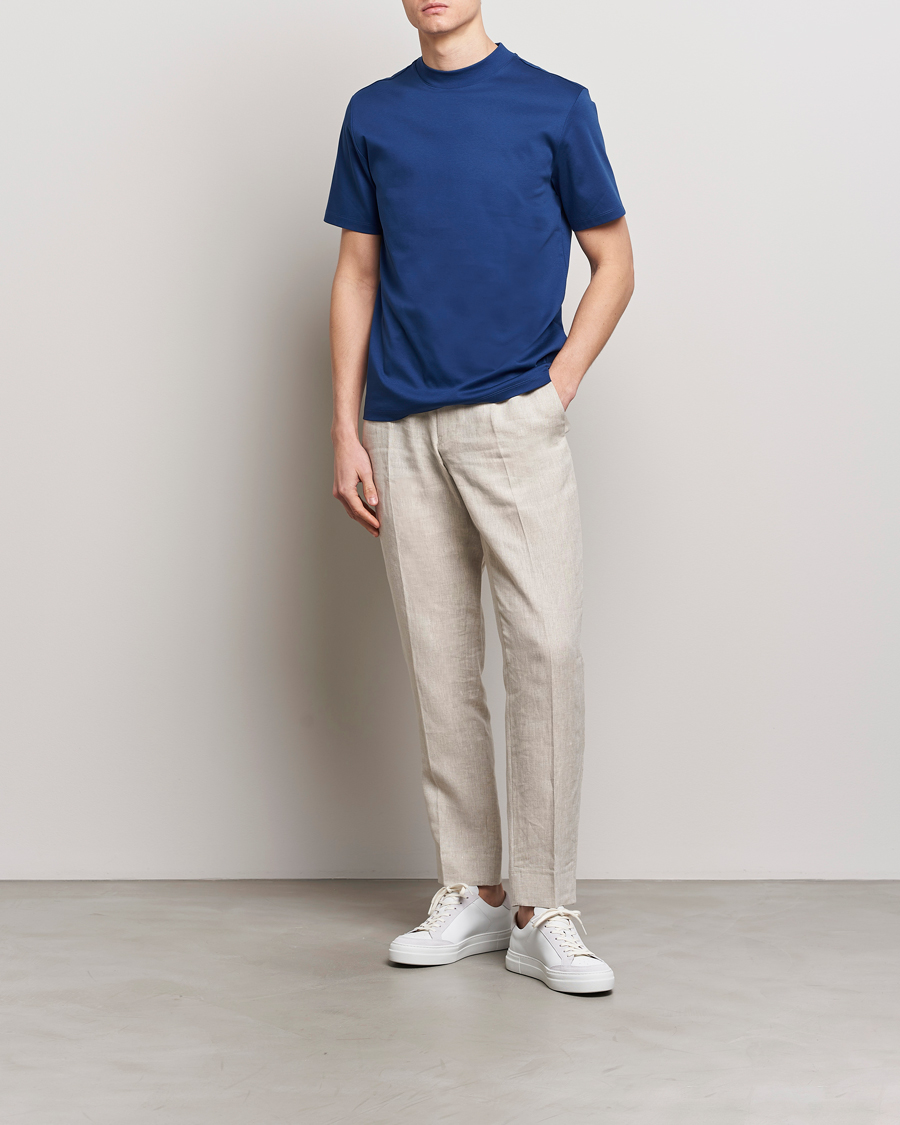 Homme | Pantalons | J.Lindeberg | Soren Linen Pants Safari Beige