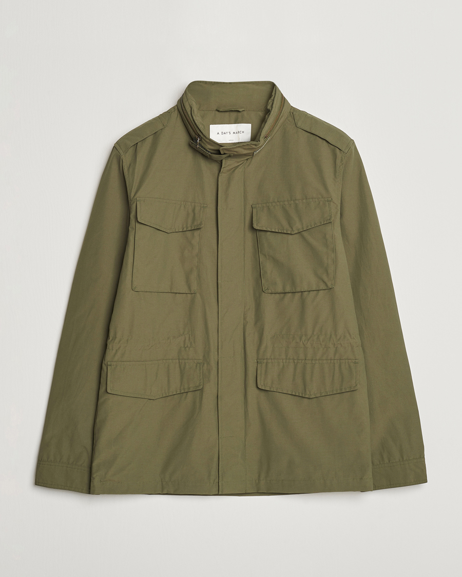 Heren | Jassen | A Day's March | Barnett M65 Jacket Olive