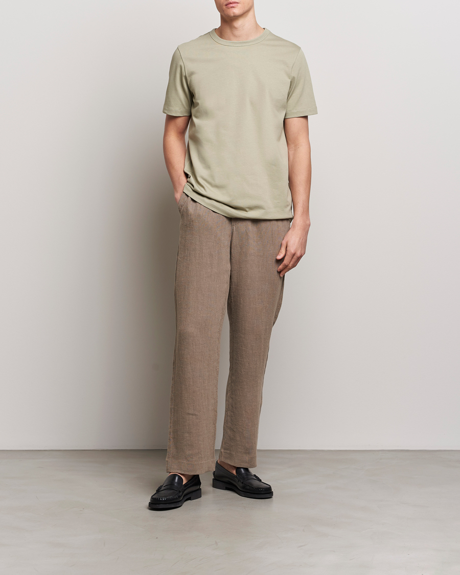 Homme | T-shirts | A Day's March | Heavy T-Shirt Green Tea