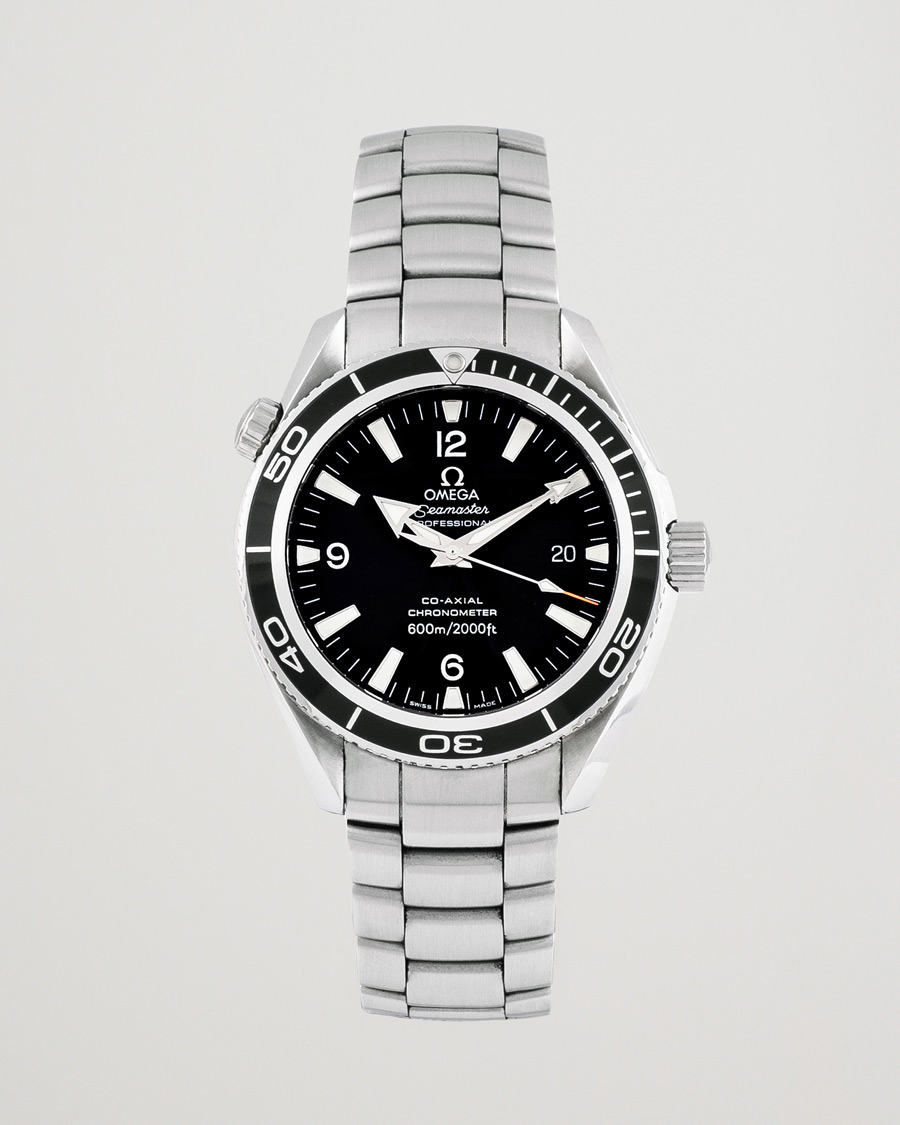 Heren | Omega Pre-Owned Seamaster Planet Ocean 2201.50.00 Silver | Omega Pre-Owned | Seamaster Planet Ocean 2201.50.00 Silver