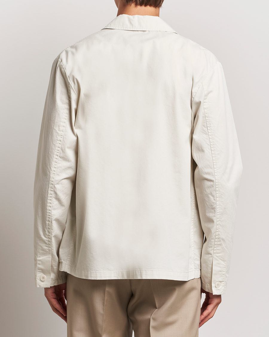 Homme | Chemises | A.P.C. | Veste Vianny Overshirt Chalk