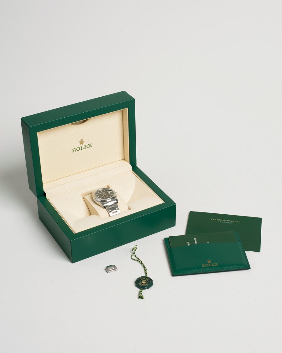 Heren | Rolex Pre-Owned Datejust 116200 Silver | Rolex Pre-Owned | Datejust 116200 Silver