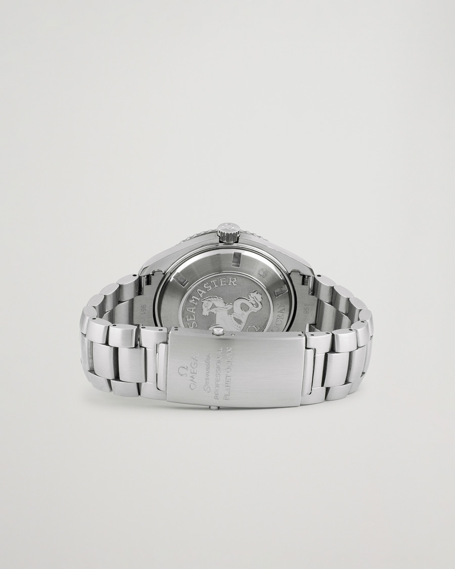 Homme | Omega Pre-Owned Seamaster Planet Ocean 2200.50.00 Steel Black Silver | Omega Pre-Owned | Seamaster Planet Ocean 2200.50.00 Steel Black Silver