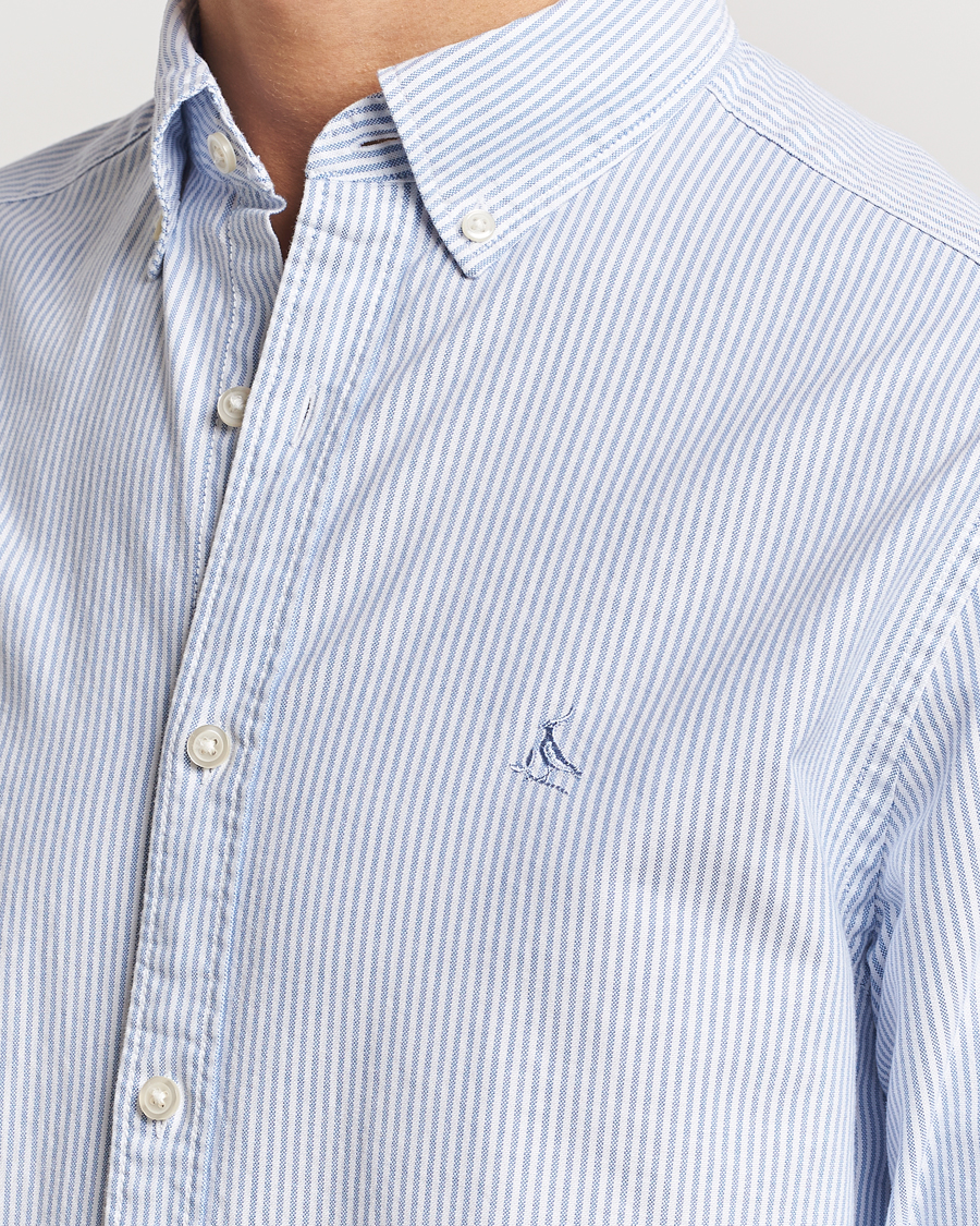 Homme | Chemises | Charles Tyrwhitt | Button Down Stretch Oxford Shirt Blue/Whte