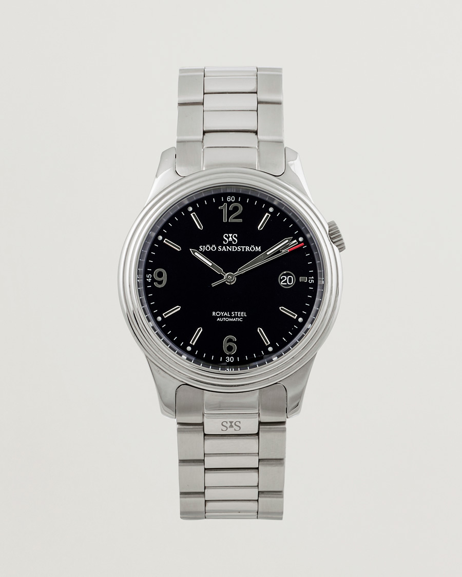 Heren | Sjöö Sandström Pre-Owned Royal Steel 41mm Silver | Sjöö Sandström Pre-Owned | Royal Steel 41mm Silver