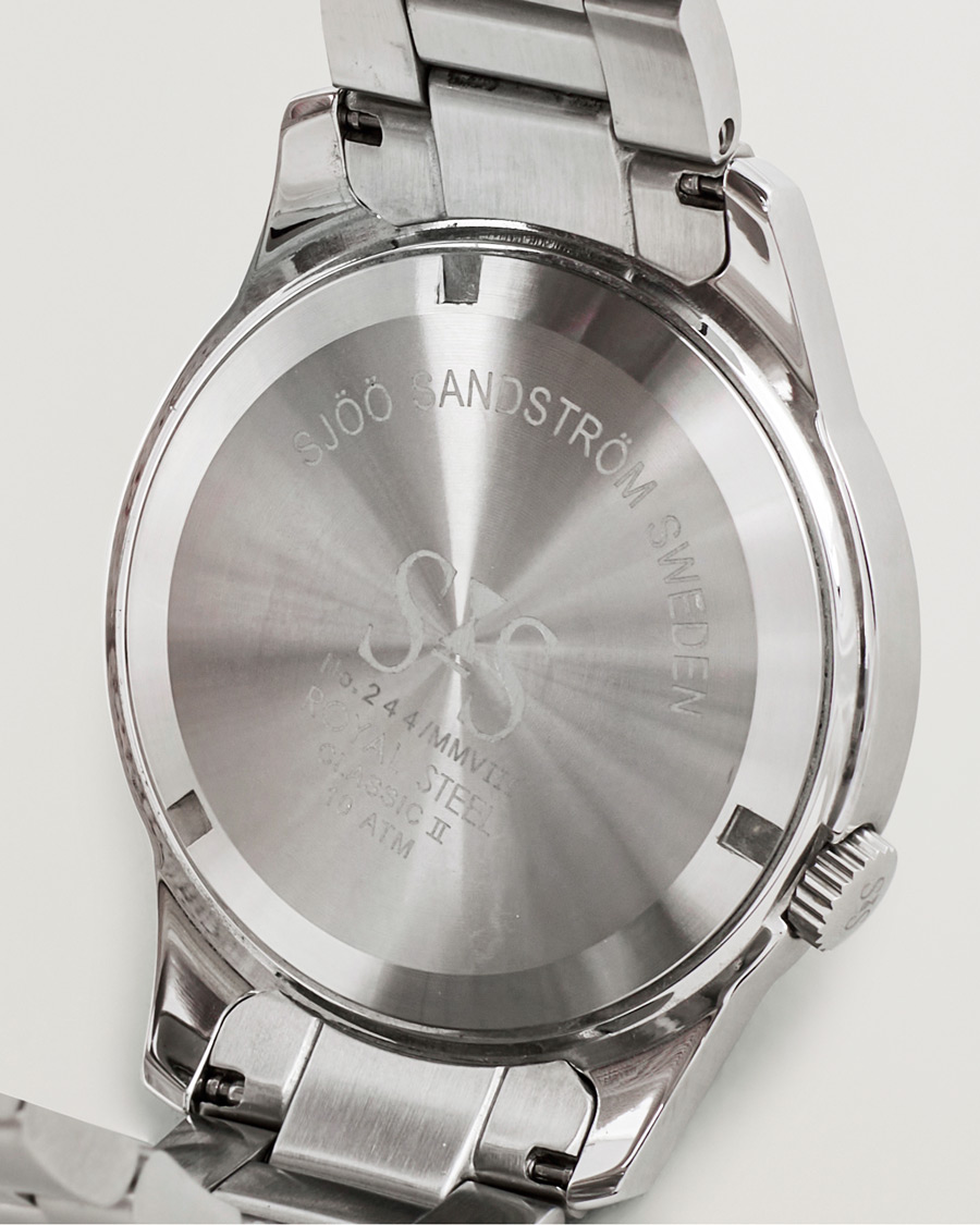 Homme | Pre-Owned & Vintage Watches | Sjöö Sandström Pre-Owned | Royal Steel 41mm Silver