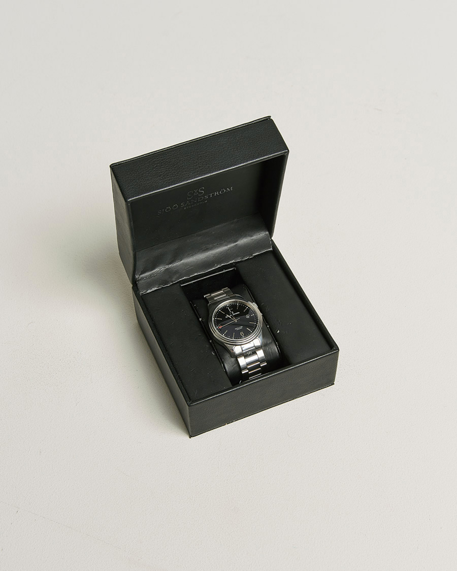 Heren | Sjöö Sandström Pre-Owned Royal Steel 41mm Silver | Sjöö Sandström Pre-Owned | Royal Steel 41mm Silver