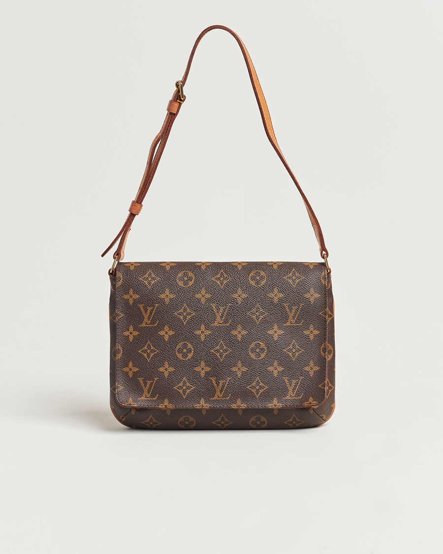 Heren | Louis Vuitton Pre-Owned Musette Tango Shoulder Bag Monogram | Louis Vuitton Pre-Owned | Musette Tango Shoulder Bag Monogram