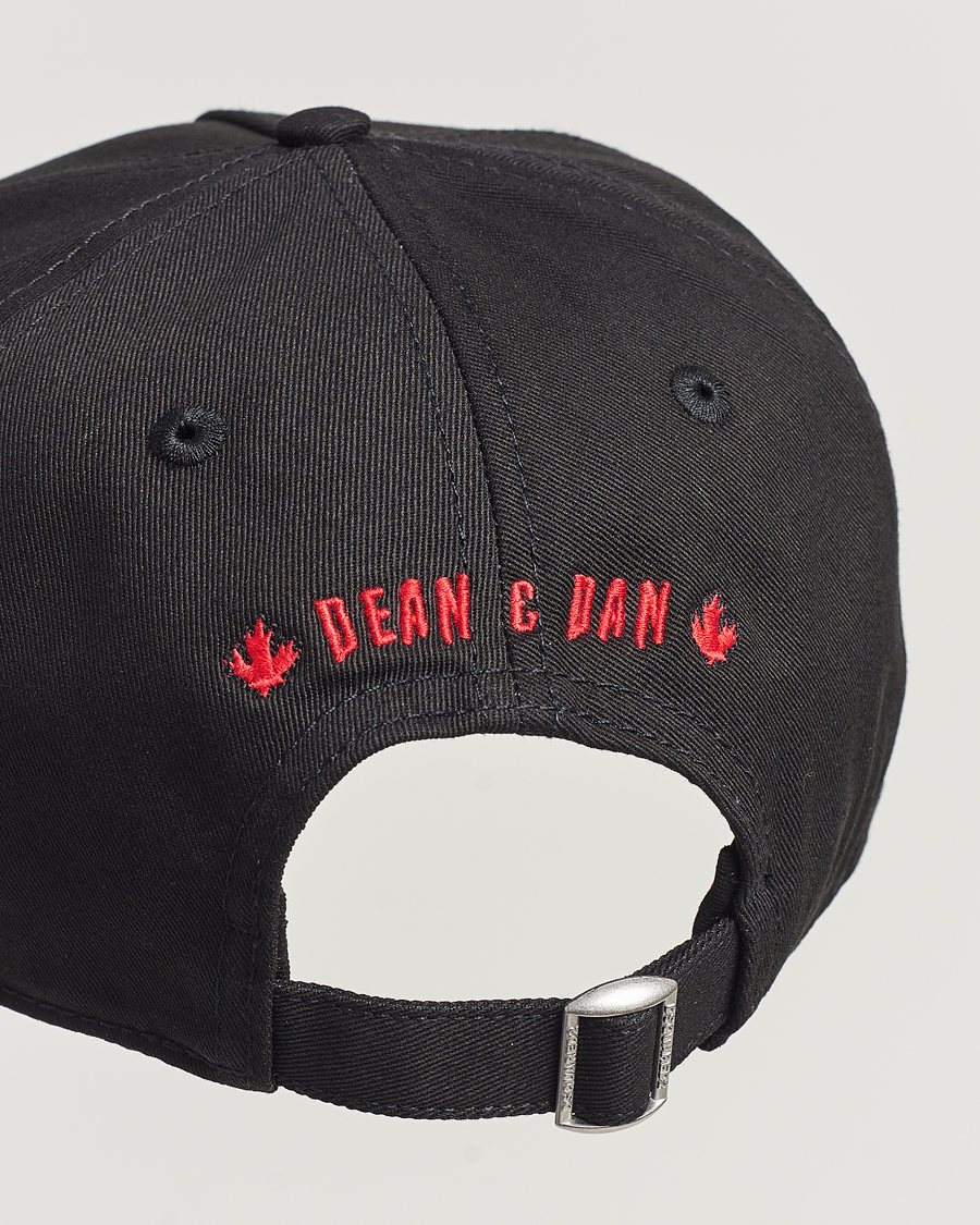 Homme | Dsquared2 Horror Baseball Cap Black | Dsquared2 | Horror Baseball Cap Black
