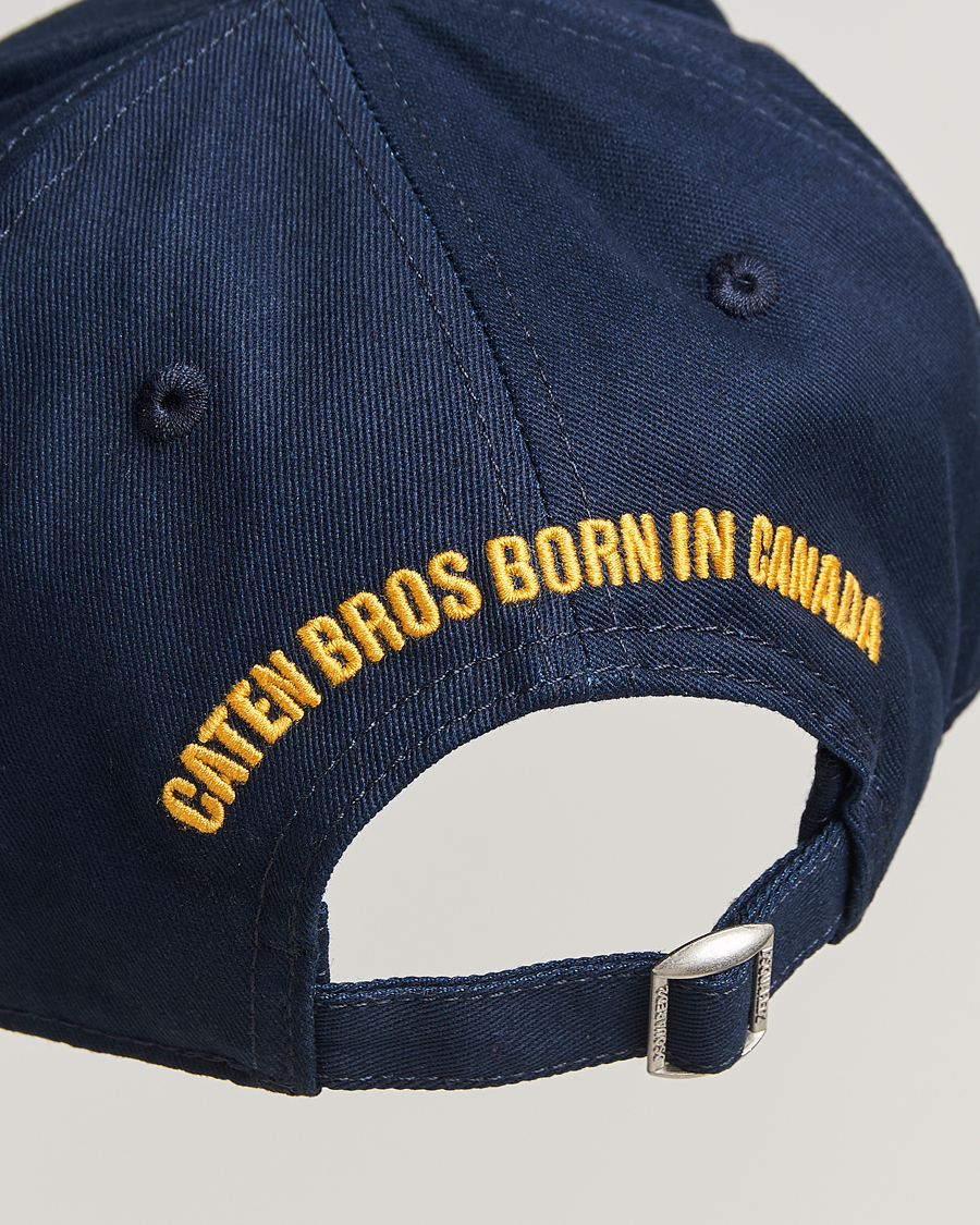Homme | Dsquared2 Logo Baseball Cap Navy | Dsquared2 | Logo Baseball Cap Navy