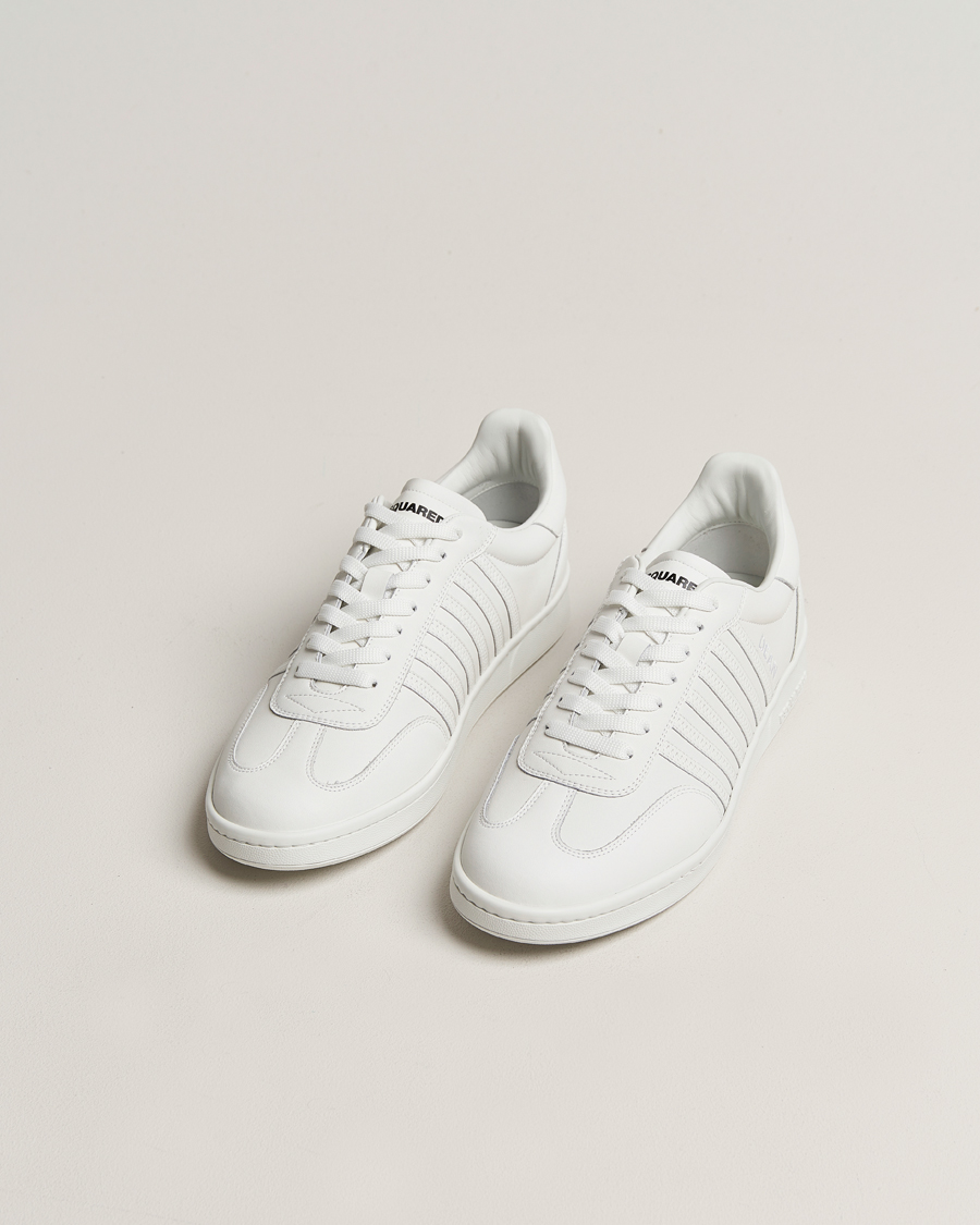 Homme | Dsquared2 Boxer Sneakers White | Dsquared2 | Boxer Sneakers White
