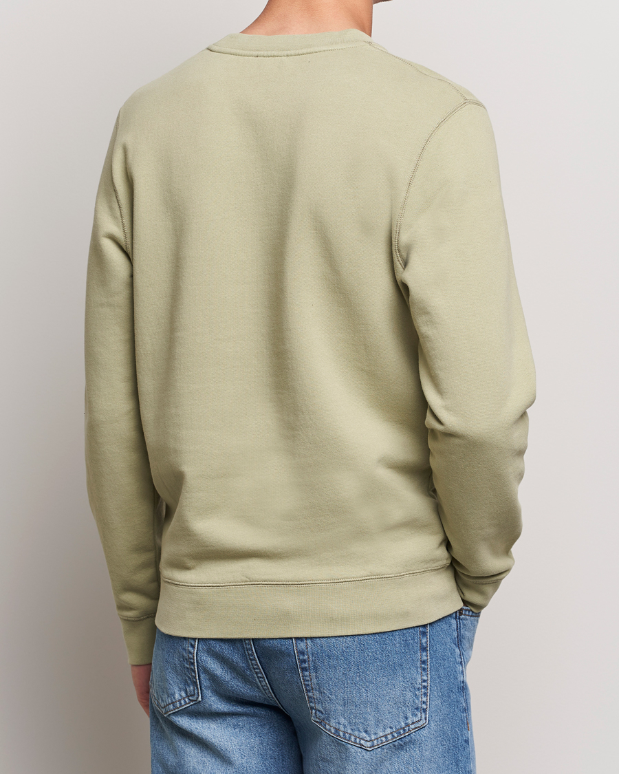Homme | Pulls Et Tricots | Sunspel | Loopback Sweatshirt Pale Khaki