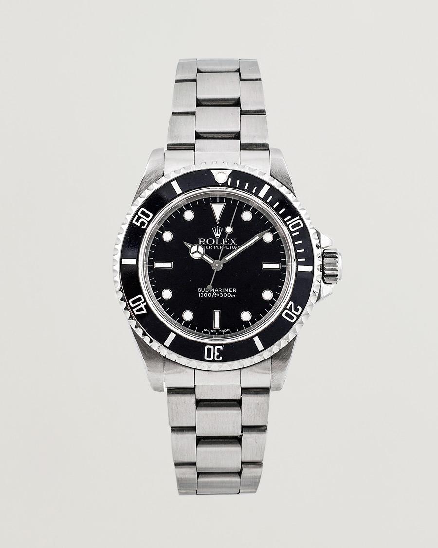 Homme | Rolex Pre-Owned Submariner 14060 No Date Silver | Rolex Pre-Owned | Submariner 14060 No Date Silver