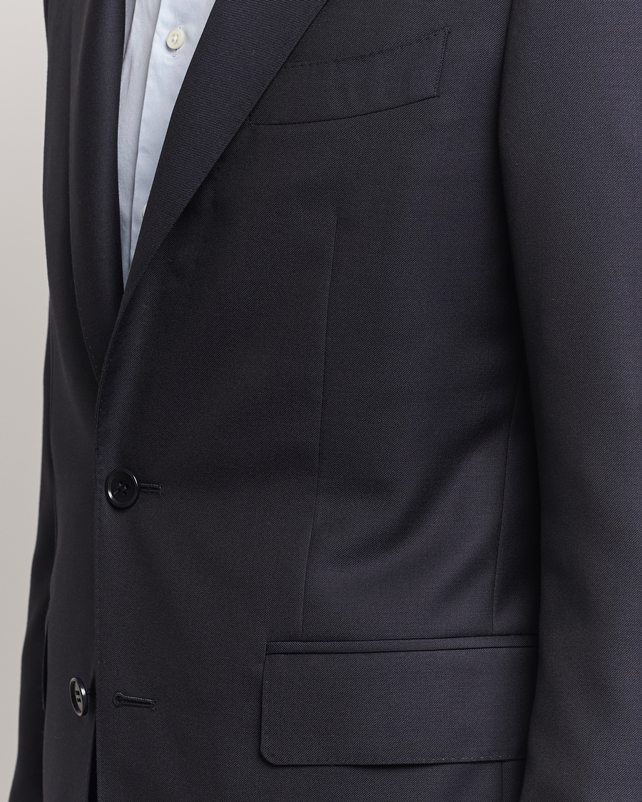 Heren | Pakken | Canali | Super 130s Wool Capri Suit Navy