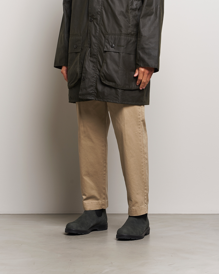 Homme | Bottes | Blundstone | 587 Original Leather Chelsea Boot Rustic Black