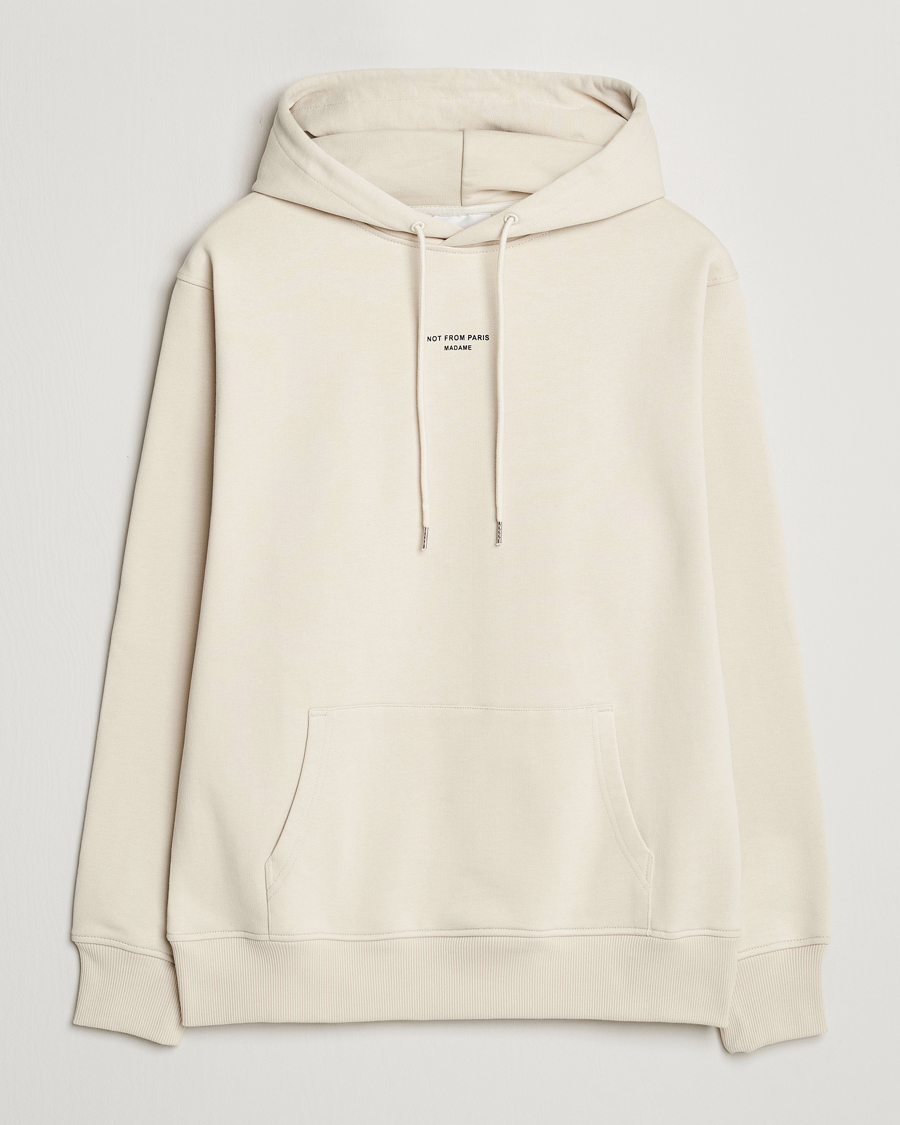 Heren | Truien | Drôle de Monsieur | Classic Slogan Hoodie Mastic