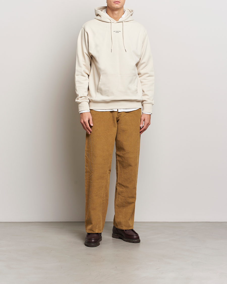 Heren | Truien | Drôle de Monsieur | Classic Slogan Hoodie Mastic