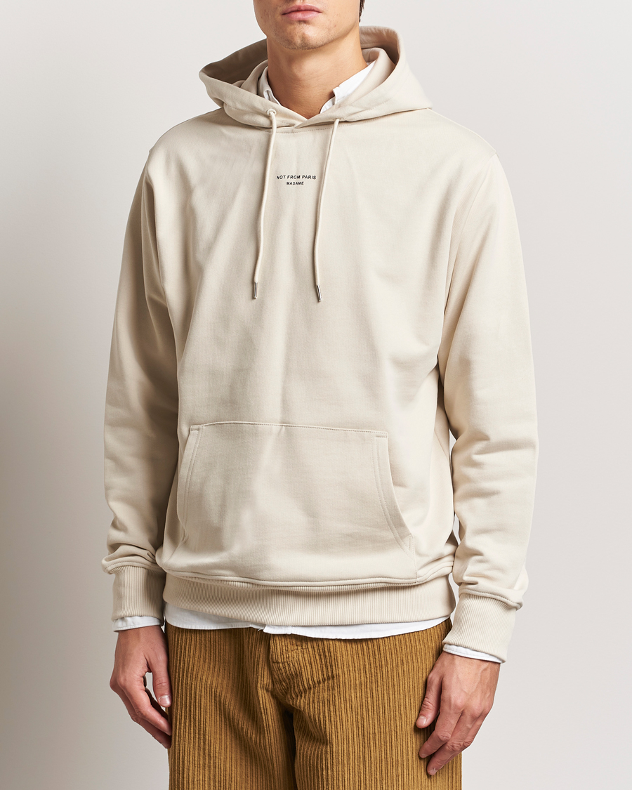 Heren | Truien | Drôle de Monsieur | Classic Slogan Hoodie Mastic