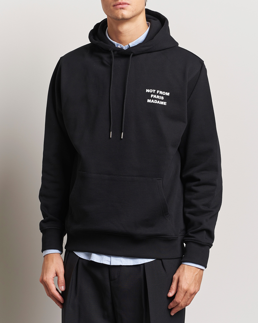 Homme | Pulls Et Tricots | Drôle de Monsieur | Slogan Hoodie Black