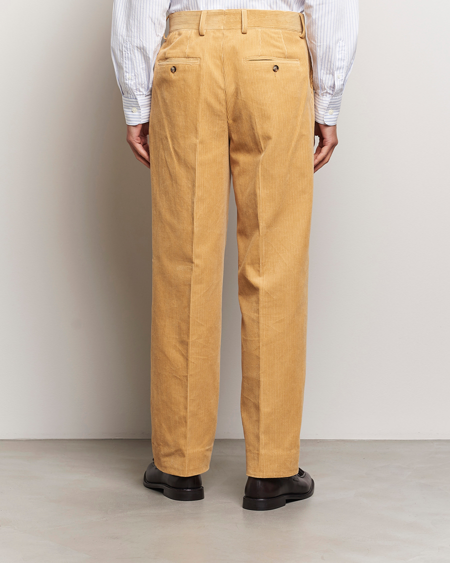 Heren | Broeken | GANT 240 Mulberry Street | Corduroy Pants Mustard Grain