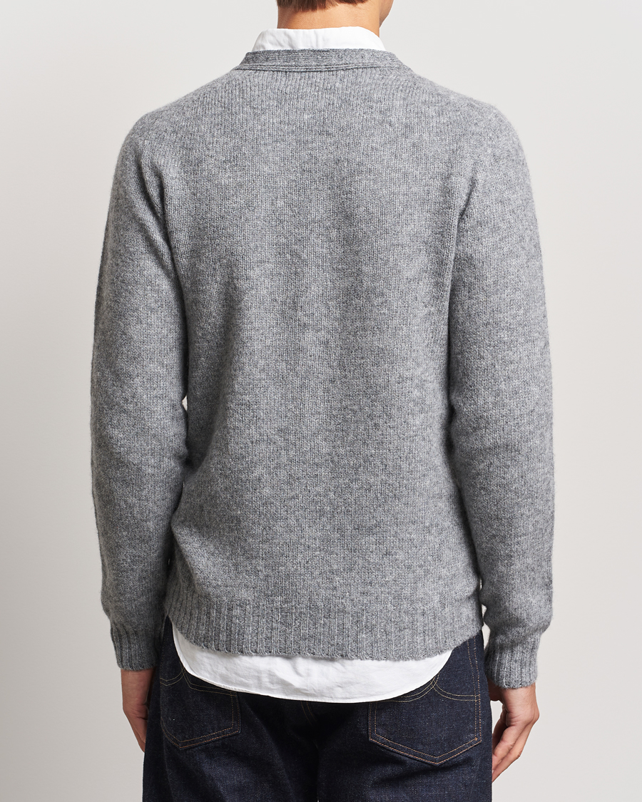 Homme | Pulls Et Tricots | Harley Of Scotland | Supersoft Lambswool Cardigan Medium Grey