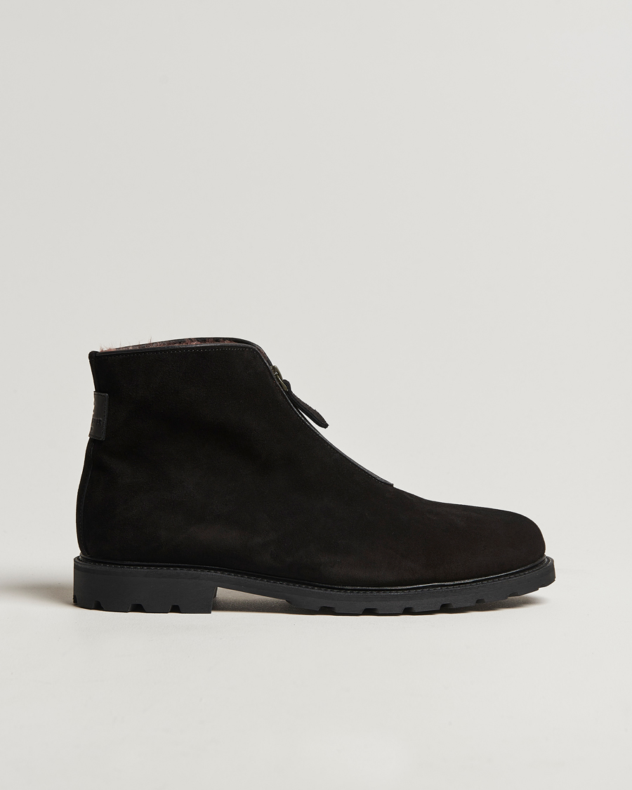 Homme | Ludwig Reiter Après Ski Black Suede | Ludwig Reiter | Après Ski Black Suede