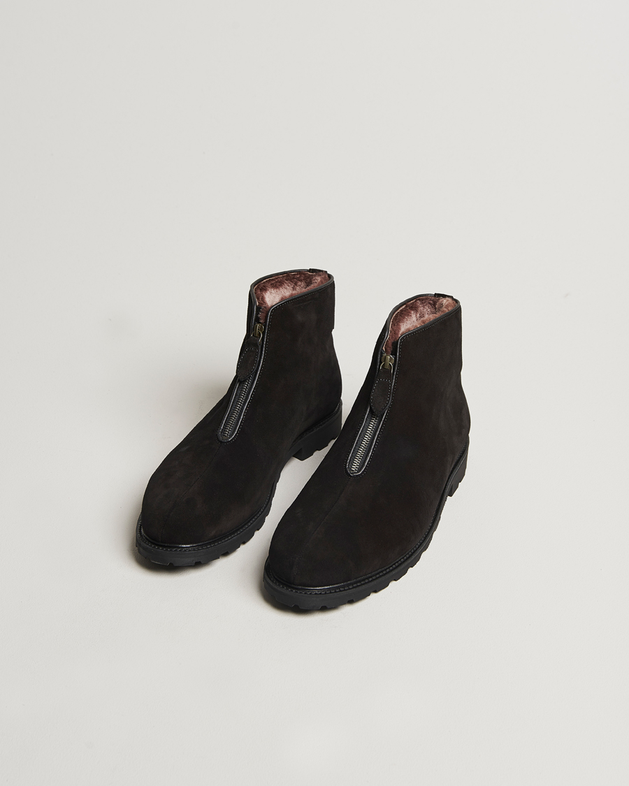 Homme | Ludwig Reiter Après Ski Black Suede | Ludwig Reiter | Après Ski Black Suede