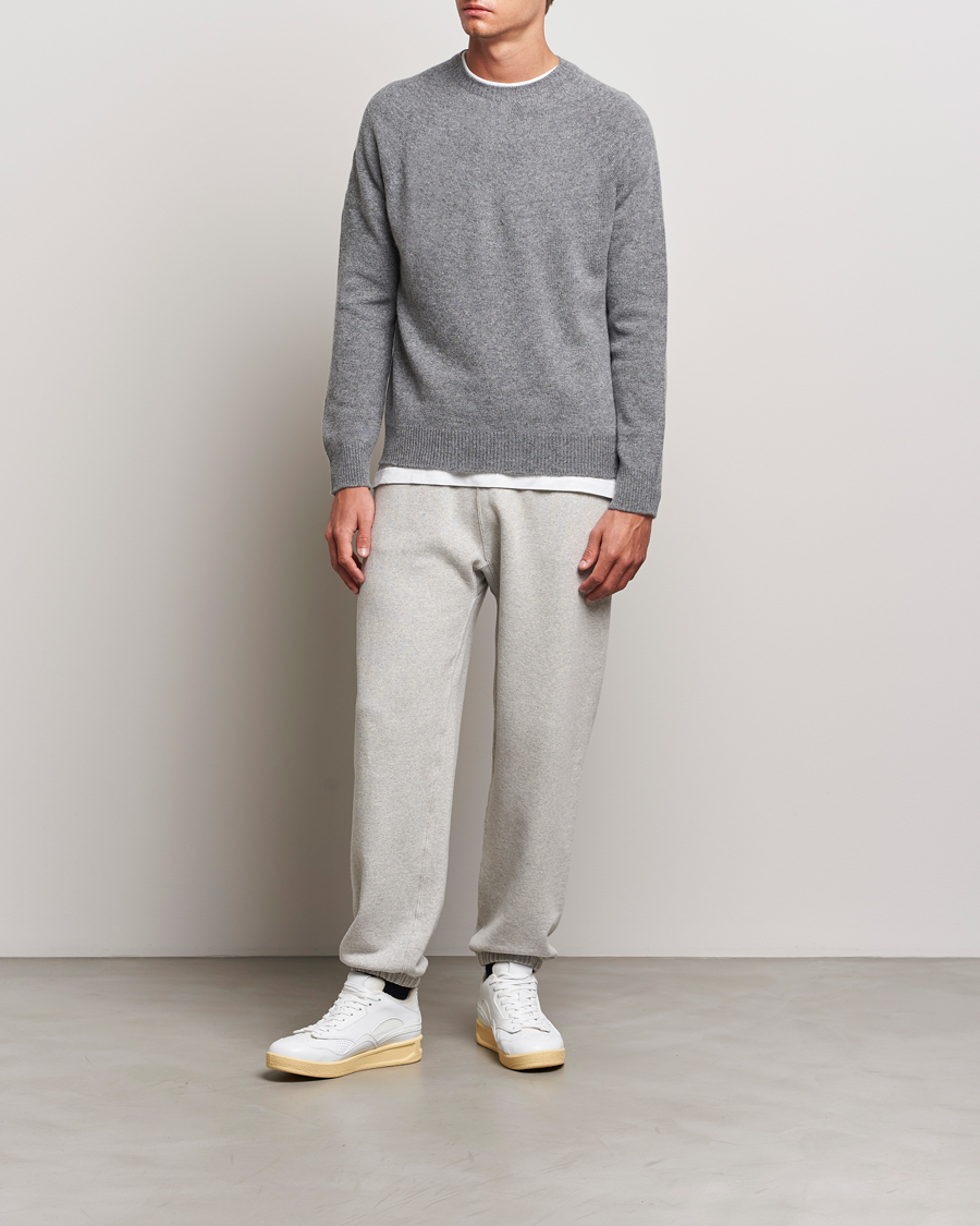 Homme | Pulls Et Tricots | Jil Sander | Seamless Crew Neck Sweater Grey Melange
